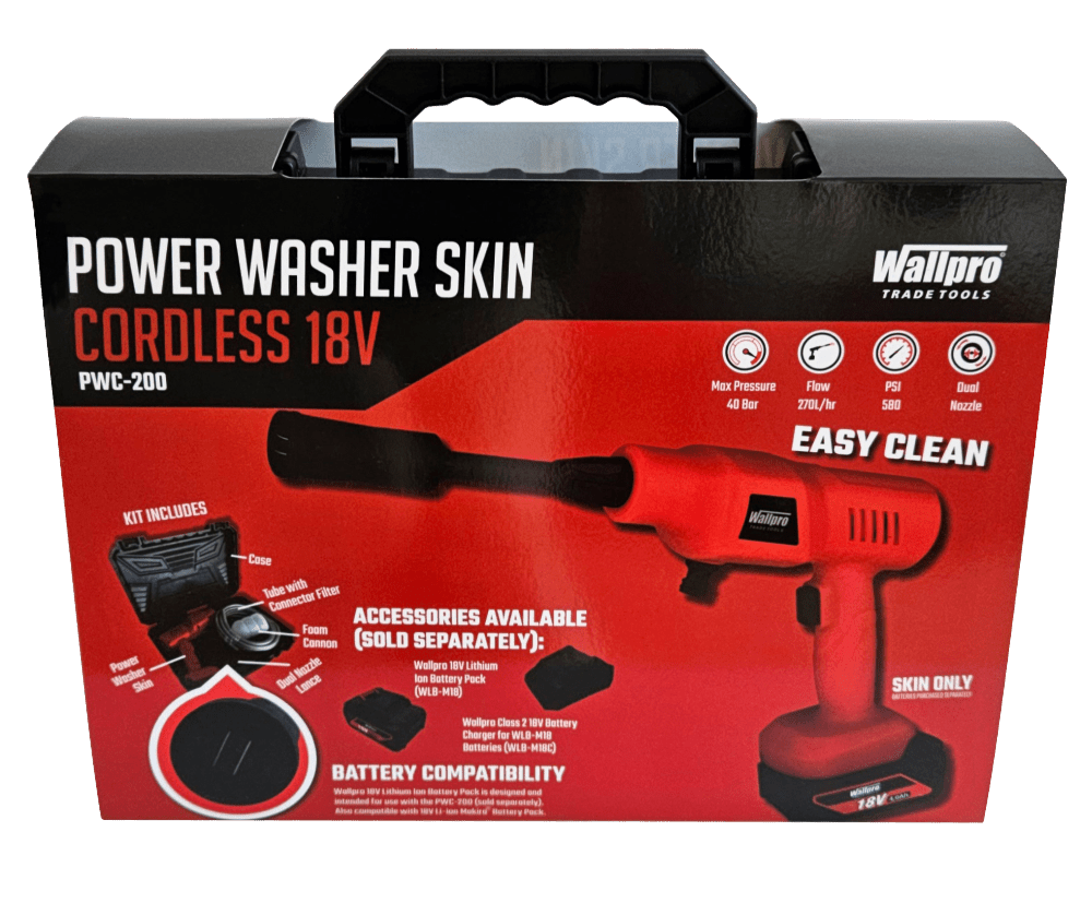 Wallpro Power Washer - Ready to clean - Ebuild supplies