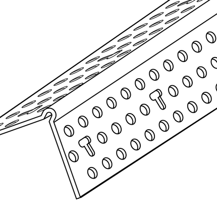 Trim-Tex 72-4008/72-4010 Corner Bead 90° 2.4m/3.0m 50 Pieces