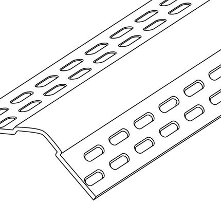 Trim - Tex Corner Bead Splayed Bullnose 135º 10mm 3m 35 Piece 72 - 35030