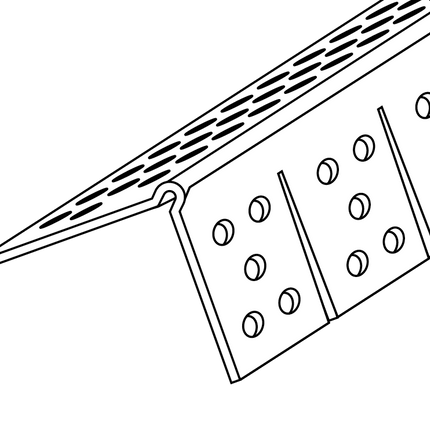 Trim-Tex 72-4110 Archway Corner Bead 90° 3m 50 Piece 72-4110