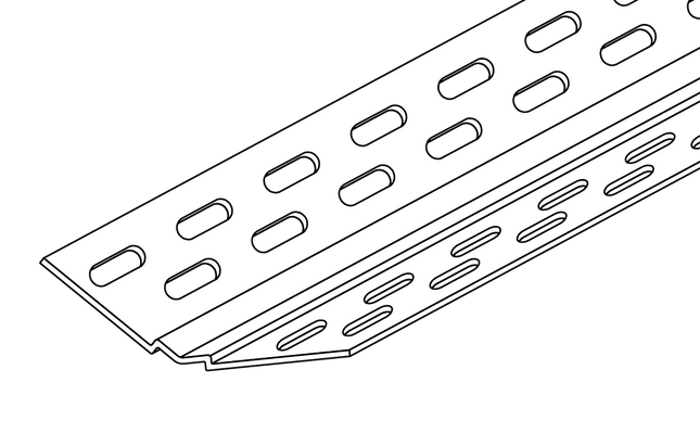 Trim-Tex 72-4310 Inside Corner Bead Adjustable 135° 3m 70 Piece 72-4310