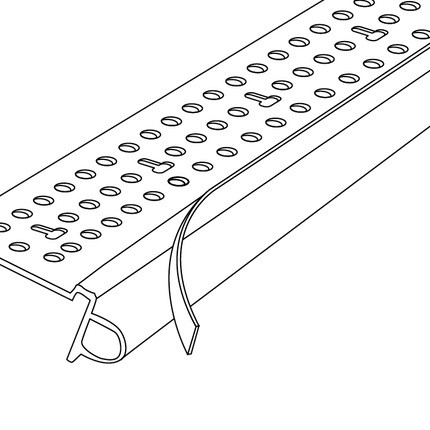 Trim-Tex 72-9210 L Bead Super Seal (UV Stabilized) 10mm 3m 25 Piece 72-9210