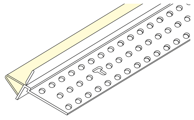 Trim-Tex 72-9220 Wall Mounted Deflection Bead 28mm 3m 48 Piece 72-9220