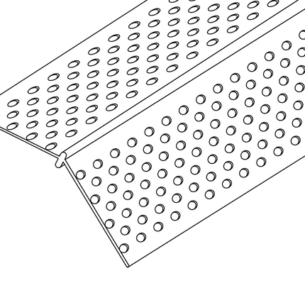 Trim-Tex 72-RS10 Outside Corner Bead Rigid 135° 3.0m 72-RS10