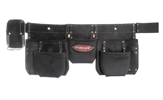 Wallboard Moccasin Leather Nail Bag 4 Pocket BT - 125 - 4M
