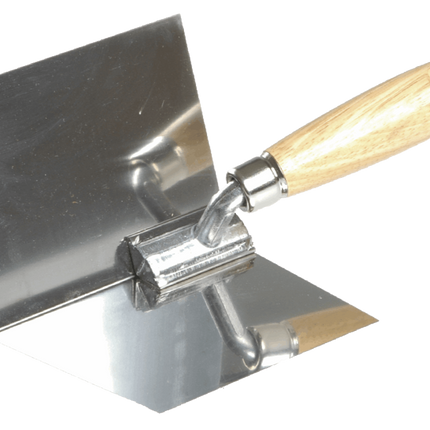 Wallboard Internal Corner Tool with Wooden Handle 100mm CT - 86