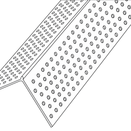 Trim-Tex 72-R010LP Corner Bead Rigid Low Profile 90° 3.0m 45 Piece 72-R010LP