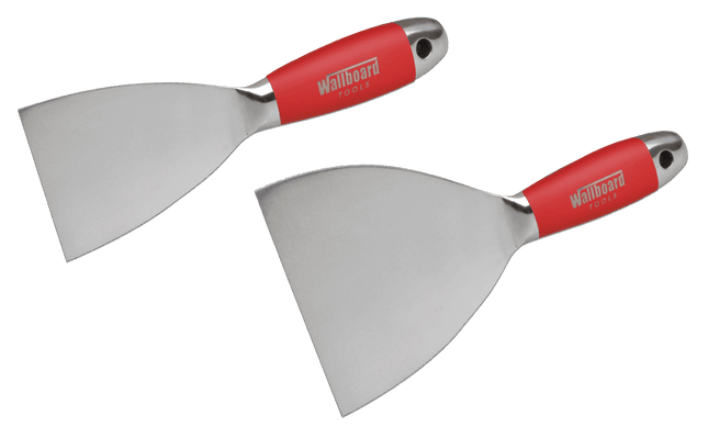 Wallboard Stainless Series Rubber Grip Joint Knives