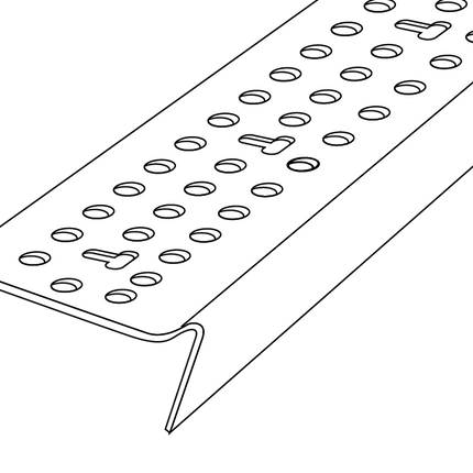 Trim-Tex 72-AS3206/AS3210 L Bead 10mm/13mm 3m 80 Piece