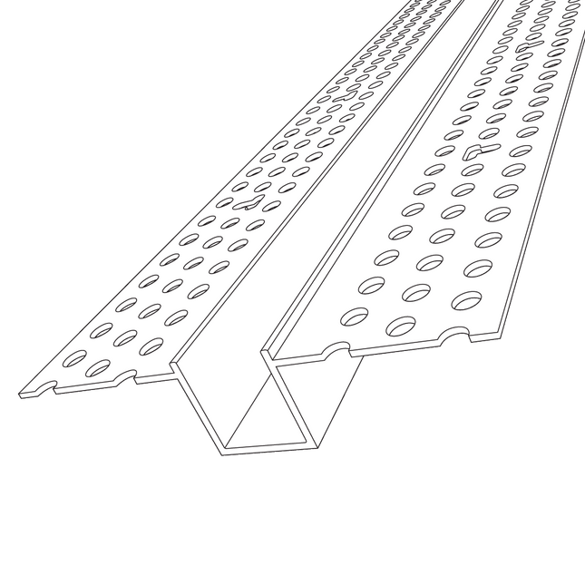 13mm x 13mm Architectural Shadow Bead 3.0m (50pc) Trim-Tex