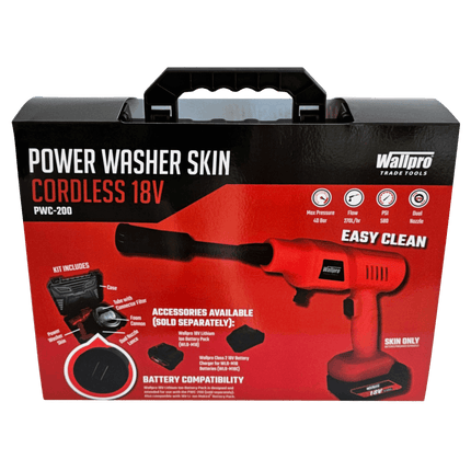 Cordless 18V Power Washer Skin Wallpro