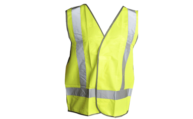 Green Night Time Safety Vest SafeCorp