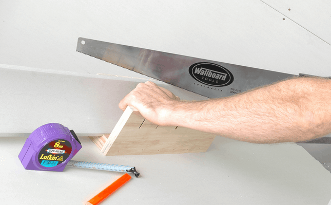 Wallboard Dual Cut Mitre Box 55 75 & 90mm Cornice