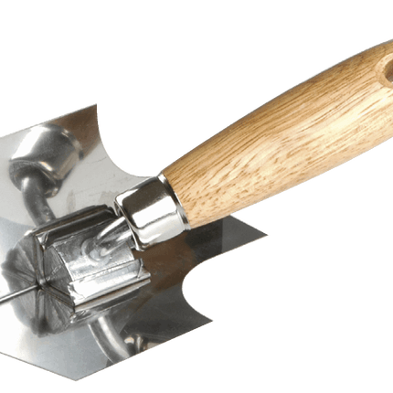 Wallboard Corner Tool Wooden Handle 50mm V - 4