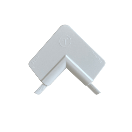 10mm Bullnose 2 Way Corner (1pc) Trim - Tex
