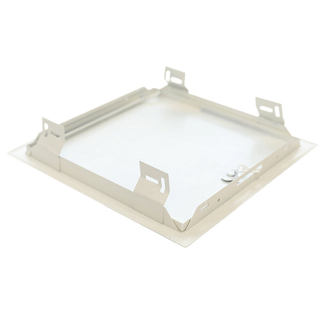 Wallboard Access Panel Metal Flanged Slotted Lock