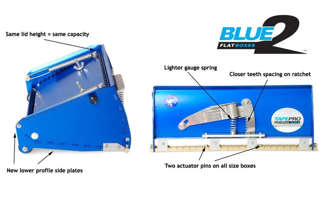 TapePro Blue2 Flat Box