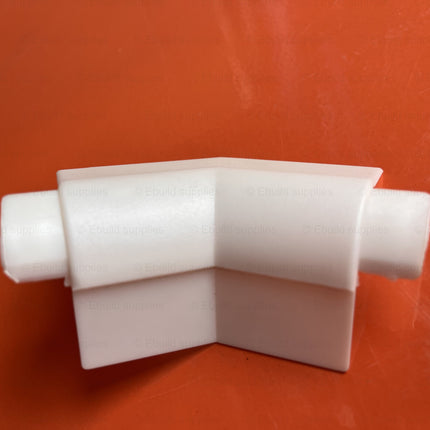 Trim - Tex 19mm 2 Way Bullnose Splayed Internal Corner Piece 72 - 0912