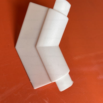 Trim - Tex 19mm 2 Way Bullnose Splayed Internal Corner Piece 72 - 0912