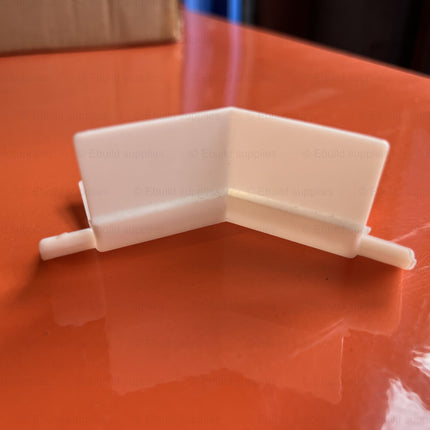 Trim - Tex 19mm 2 Way Bullnose Splayed Internal Corner Piece 72 - 0912