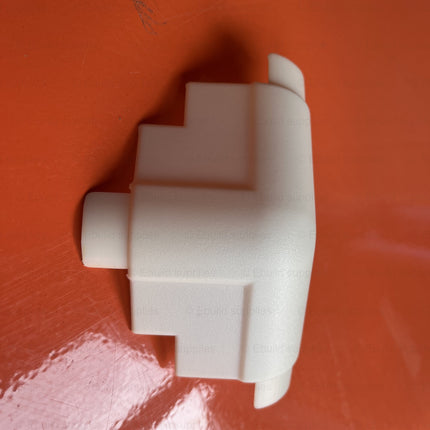 Trim - Tex 19mm Bullnose Splayed 3 Way Internal Corner Piece72 - 0911