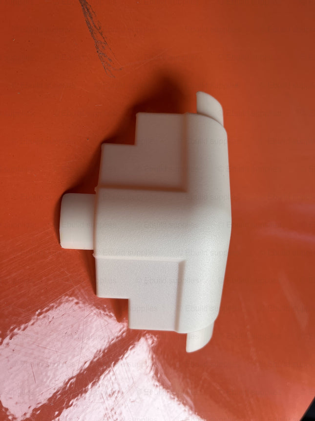Trim - Tex 19mm Bullnose Splayed 3 Way Internal Corner Piece72 - 0911