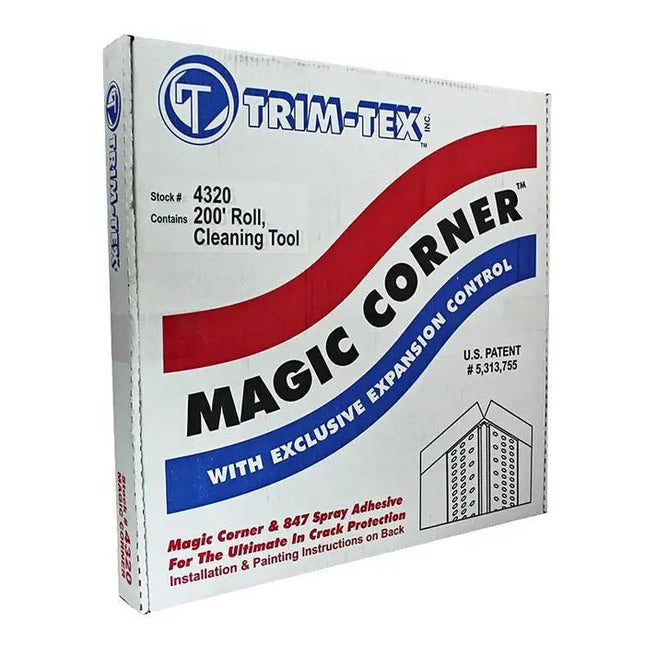 Trim - Tex Magic Corner 60m 60m Roll 72 - 4320 Trimtex
