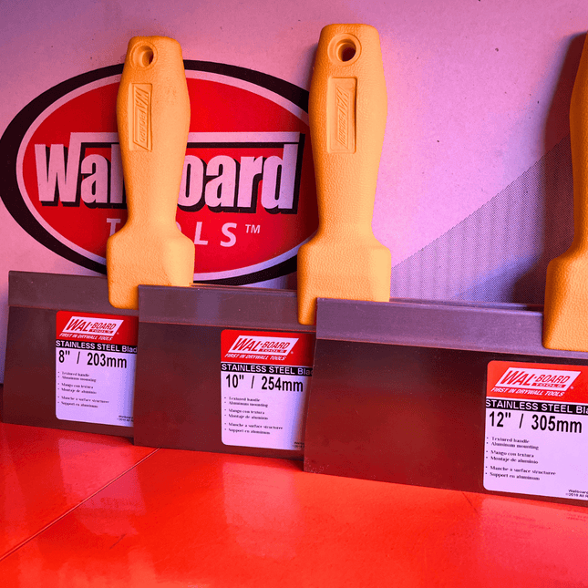Wal - board USA Taping Knife Plastic Handle Stainless Steel