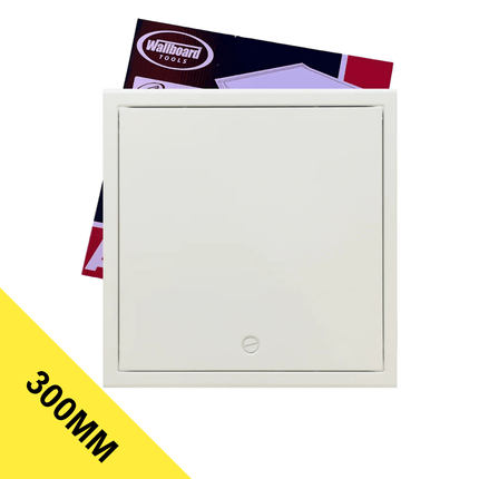 Wallboard Access Panel Metal Flanged Edge 300x300mm