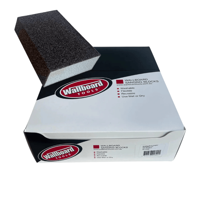 Wallboard Angled Sanding Block Fine/Medium x 24