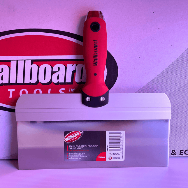 Wallboard Pro - Grip Stainless Steel Blade Taping Knife